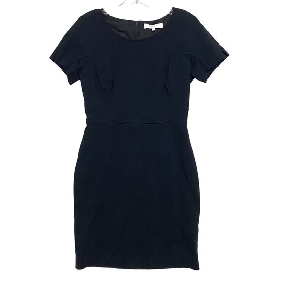 Lark & Ro Classic Little Black Dress 12 Minimalist Cocktail Career Elegant LBD - Picture 1 of 8